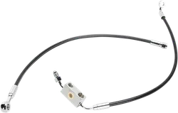 Magnum XR Front Brake Line Kit Complete Black Chrome Non-ABS 27in. 10 Over