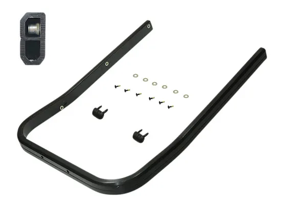 SP1 Black Heavy Duty Rear Bumper