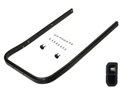 SP1 Black Heavy Duty Rear Bumper