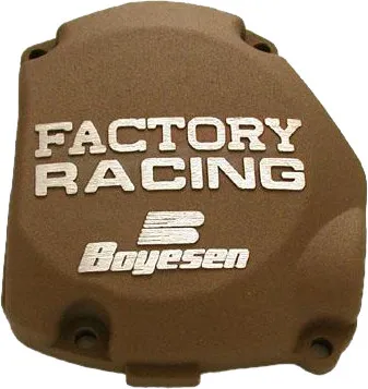 Boyesen Gold Chrome Aluminum Factory Ignition Cover