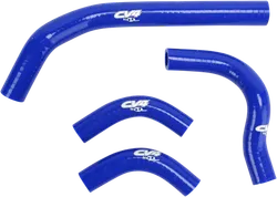 CV4 Performance Silicone Radiator Hose Kit Blue 4pc