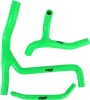CV4 Performance Silicone Radiator Hose Y Kit Green 3pc