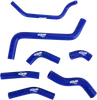 CV4 Performance Silicone Radiator Hose Kit Blue 7pc