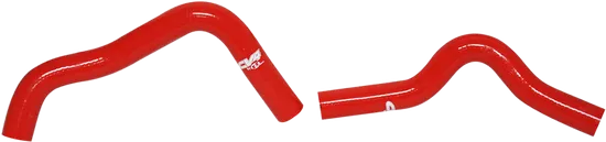 CV4 Performance Silicone Radiator Hose Kit Red 2pc