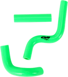 CV4 Performance Silicone Radiator Hose Kit Green 3pc