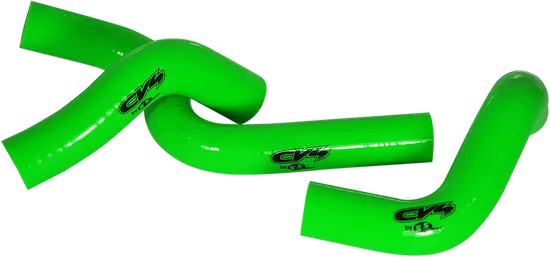 CV4 Performance Silicone Radiator Hose Kit Green 3pc
