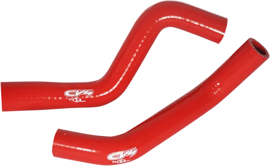 CV4 Performance Silicone Radiator Hose Kit Red 2pc