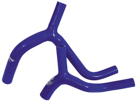 CV4 Performance Silicone Radiator Hose Y Kit Blue 2pc