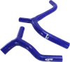 CV4 Performance Silicone Radiator Hose Y Kit Blue 2pc
