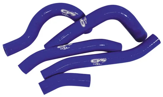 CV4 Performance Silicone Radiator Hose Kit Blue 5pc