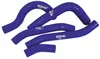 CV4 Performance Silicone Radiator Hose Kit Blue 5pc