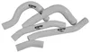 CV4 Performance Silicone Radiator Hose Kit White 5pc