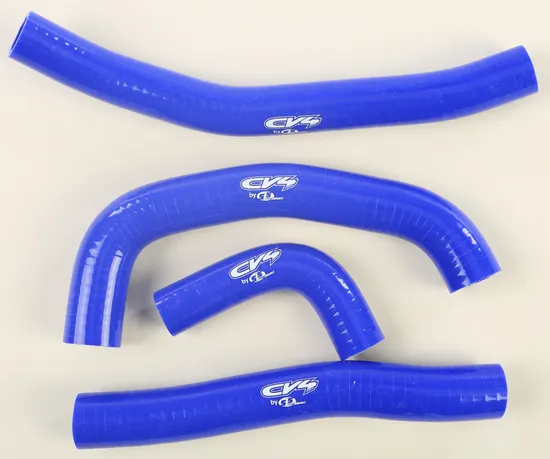 CV4 Performance Silicone Radiator Hose Kit Blue 4pc