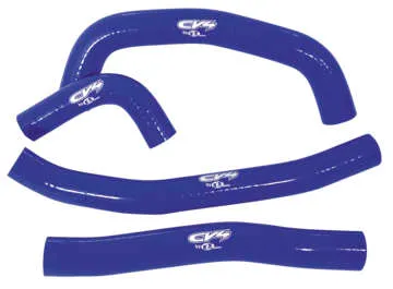 CV4 Performance Silicone Radiator Hose Kit Blue 4pc
