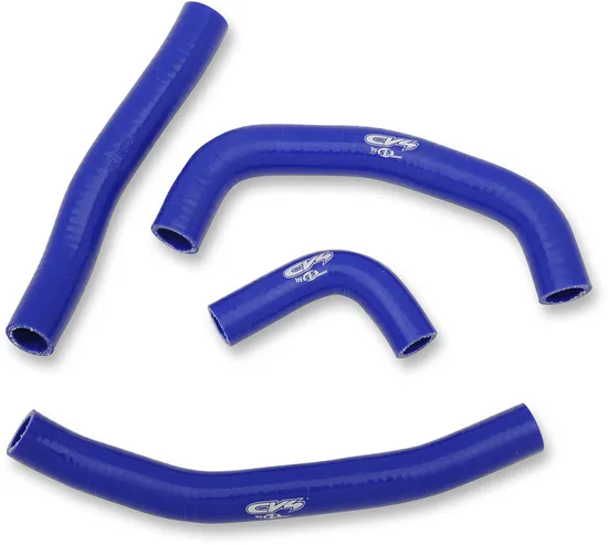 CV4 Performance Silicone Radiator Hose Kit Blue 4pc