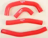 CV4 Performance Silicone Radiator Hose Kit Red 4pc