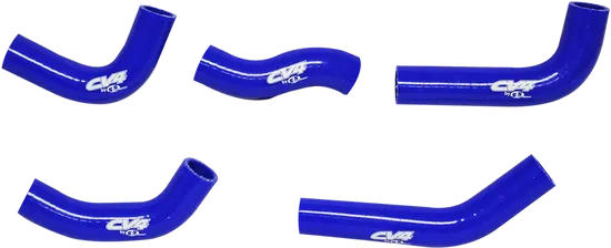 CV4 Performance Silicone Radiator Hose Kit Blue 5pc 1