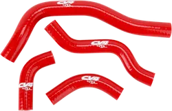 CV4 Performance Silicone Radiator Hose Kit Red 4pc