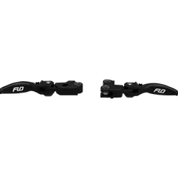 Flo Shorty Adjustable Cable Clutch Brake Lever Set Black