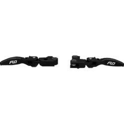 Flo Shorty Adjustable Hydraulic Clutch Brake Lever Set Black