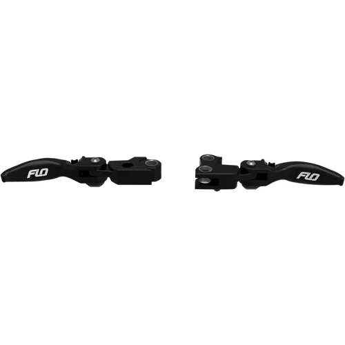Flo Shorty Adjustable Cable Clutch Brake Lever Set Black