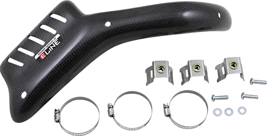 Moose E Line 4-Stroke Exhaust Stock Pipe Guard Heat Shield 2