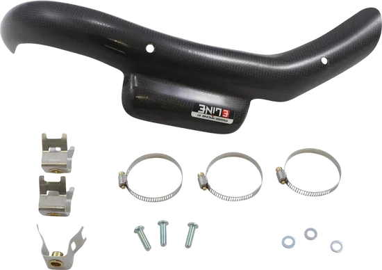 Moose E Line 4-Stroke Exhaust Stock Pipe Guard Heat Shield