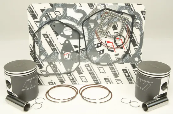 Wiseco Forged Pro Lite Piston Top End Rebuild Kit 72mm STD Dual Ring