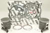 Wiseco Forged Pro Lite Piston Top End Rebuild Kit 72mm STD Dual Ring