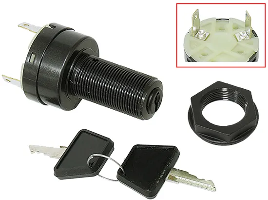 SP1 Ignition Key Switch w 2 Keys Manual