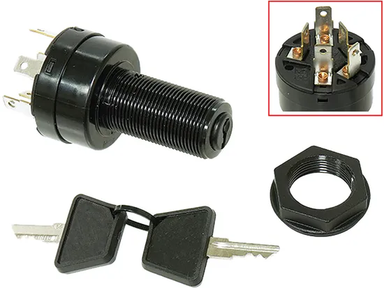 SP1 Ignition Key Switch w 2 Keys