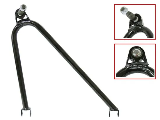 SP1 White Chrome Moly Right Upper A Arm w Ball Joint