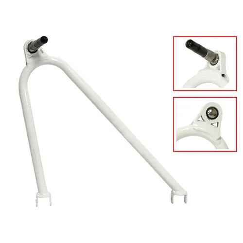 SP1 White Chrome Moly Right Upper A Arm w Ball Joint