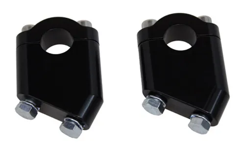 SP1 2in Black Angled Handlebar Riser 30 Degree