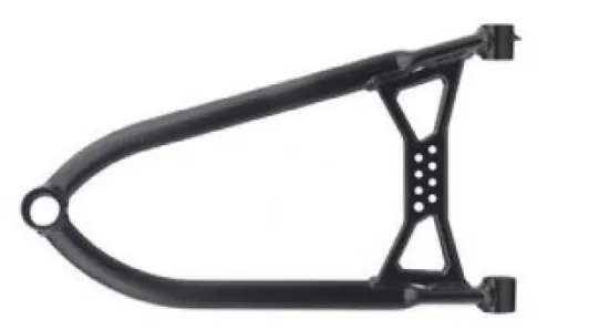 SP1 Black Chrome Moly Left Upper A Arm