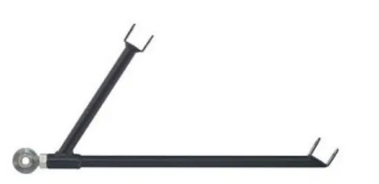 SP1 Black Chrome Moly Right or Left Upper A Arm