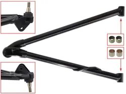 SP1 Black Chrome Moly Left Lower A Arm