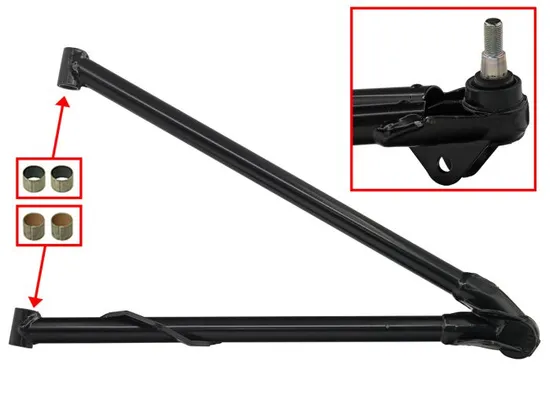 SP1 Black Chrome Moly Right Lower A Arm