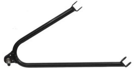 SP1 Black Chrome Moly Left Upper A Arm