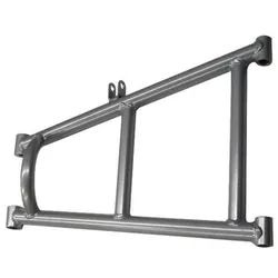 SP1 Silver Chrome Moly Left Lower A Arm