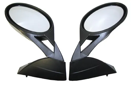 SP1 Black Side View Mirror Pair