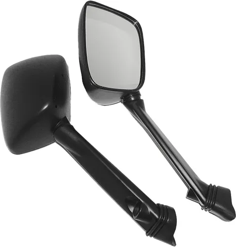 SP1 Black Deluxe Side View Windshield Mirror