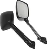 SP1 Black Deluxe Side View Windshield Mirror