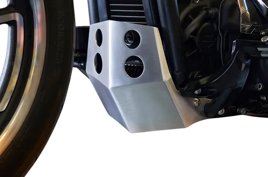 Speed Merchant Brushed Powder Coated Aluminum Skid Plate