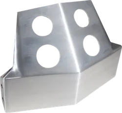 Speed Merchant Brushed Powder Coated Aluminum Skid Plate