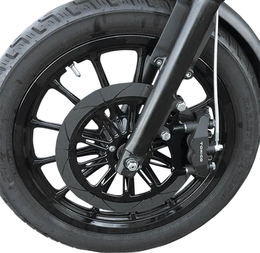 Speed Merchant Black 11.5in Radial Front Brake Caliper Mount Pair