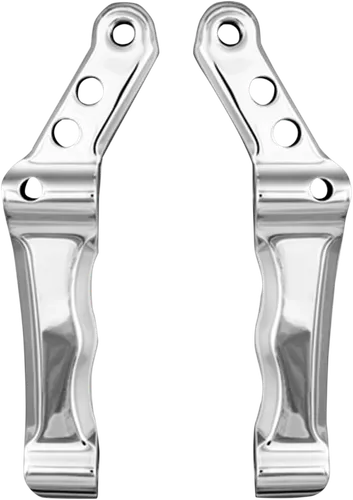 Speed Merchant Polished 11.5in Radial Front Brake Caliper Mount Pair