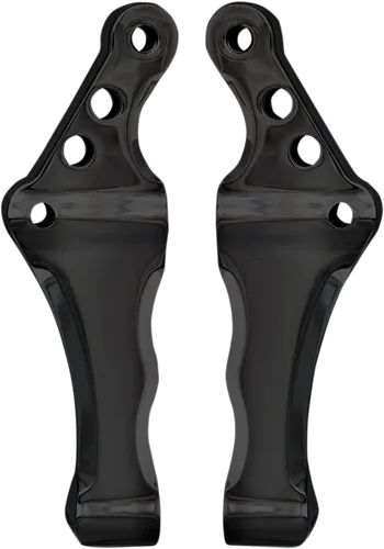 Speed Merchant Black 13in Radial Front Brake Caliper Mount Pair