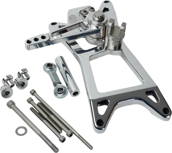 Speed Merchant Polished Mid Control Kit wo Speedpegs