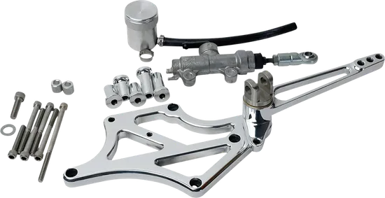 Speed Merchant Polished Mid Control Kit wo Speedpegs